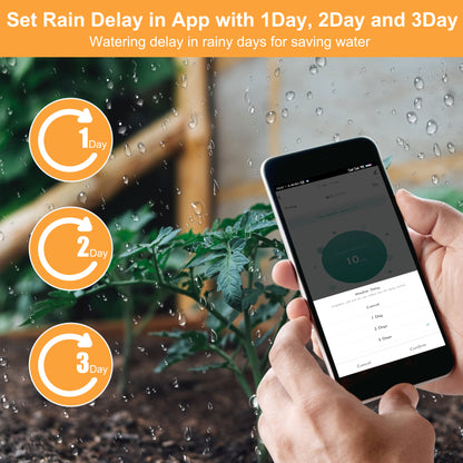 Wifi+Ble Smart Watering Timer
