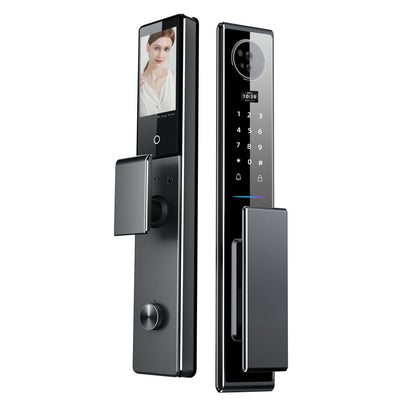 Tuya Smart Lock – All-in-One Access, Remote Video, Auto Locking, Anti-Pry, Low Power Alert