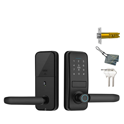 Tuya Fingerprint Door Lock with Remote Management and Cloud Services