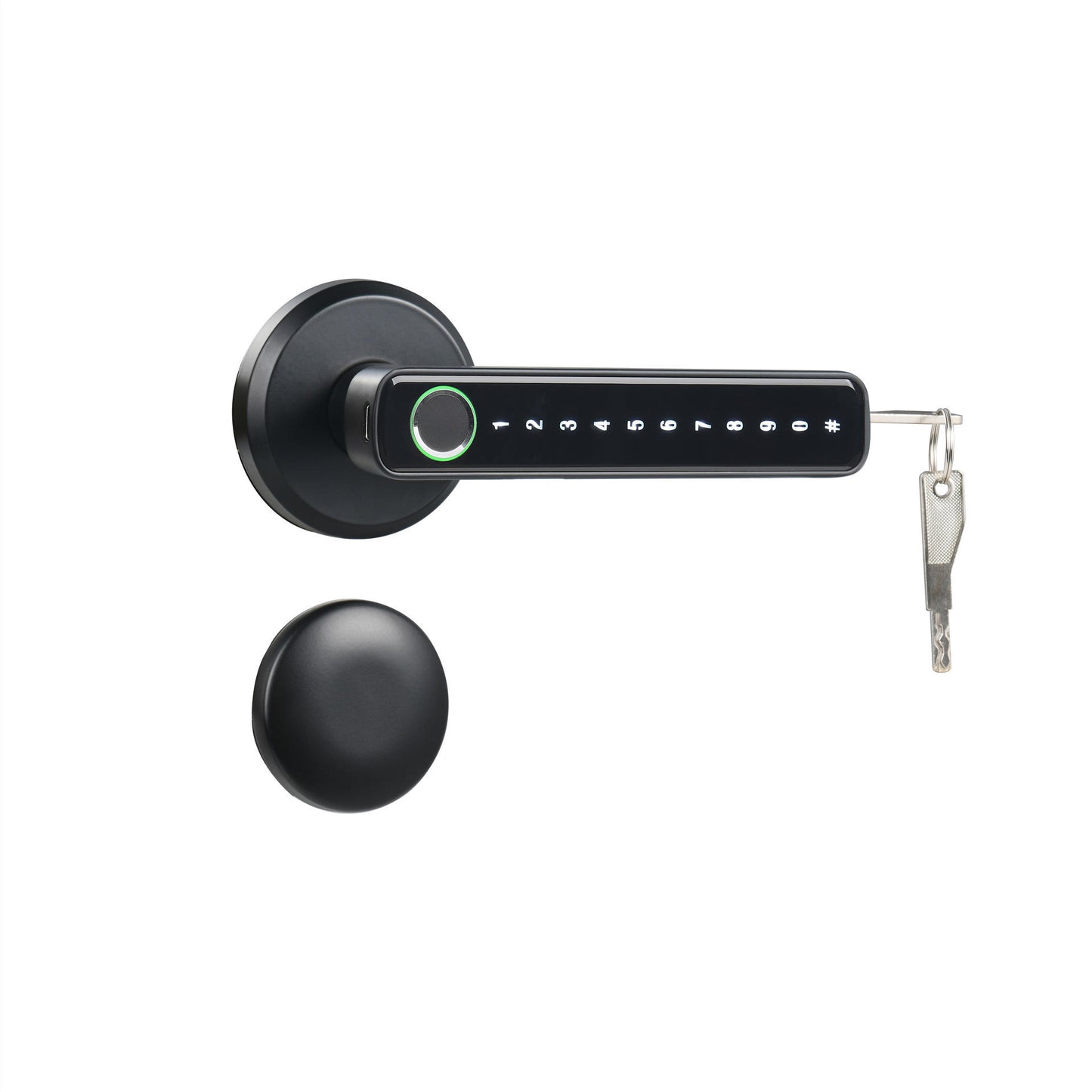 Tuya Full Metal Clutch Smart Lock – Motor Drive, Constant Open Mode, Voice Navigation, Rear Reset Button