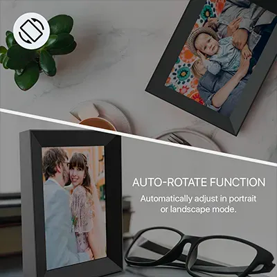 SMART ROTATING PICTURE FRAME