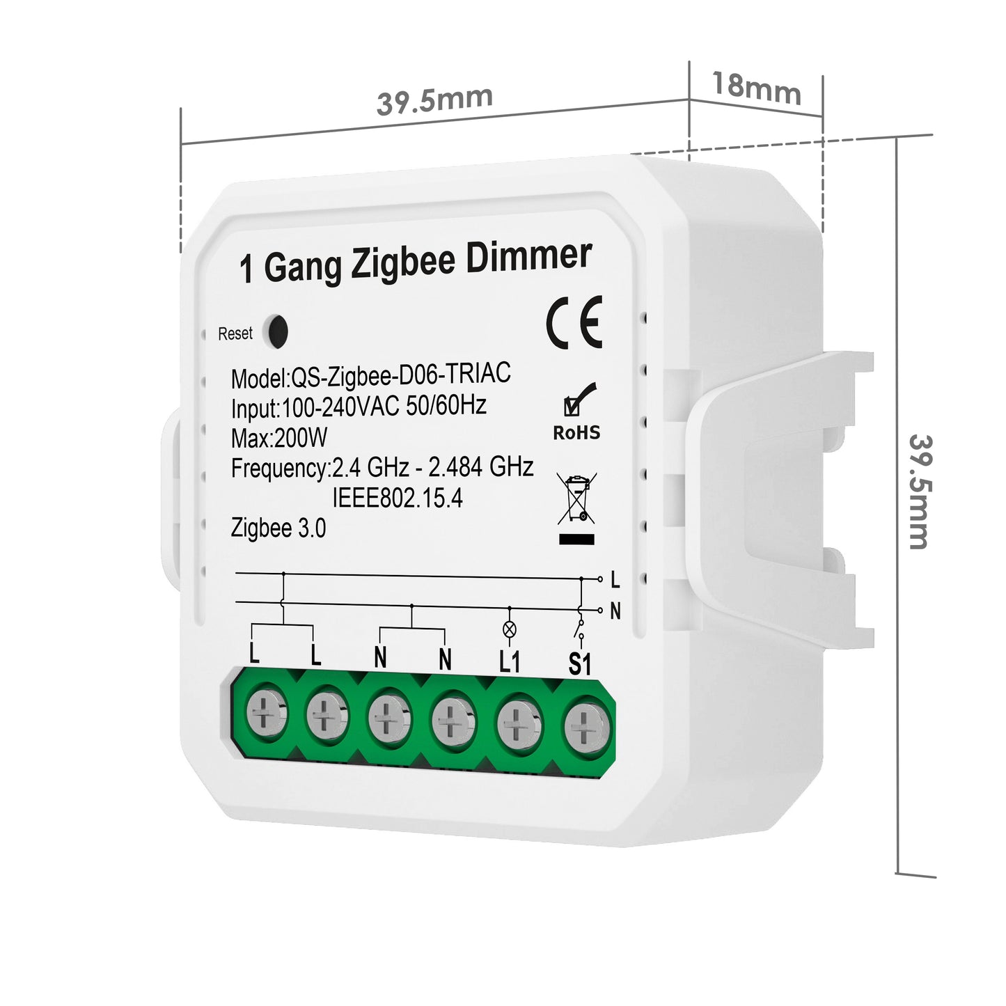 Zigbee/WiFi Triac Dimmer