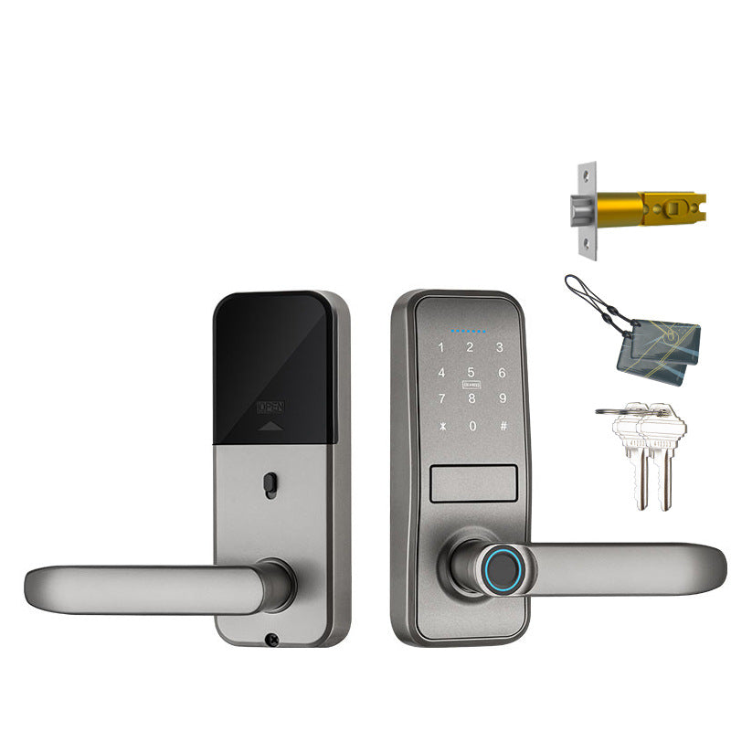 Tuya Fingerprint Door Lock with Remote Management and Cloud Services