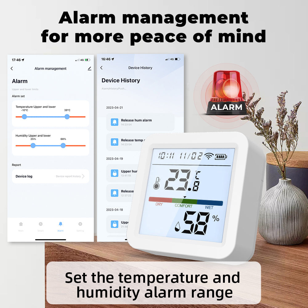 Tuya Zigbee/WiFi Temperature & Humidity Sensor